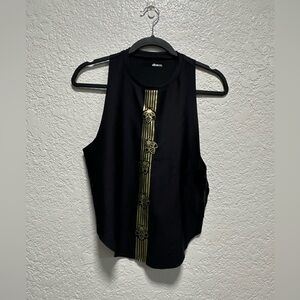 NWT Ultracor Top- Size M- Color: Black and Gold